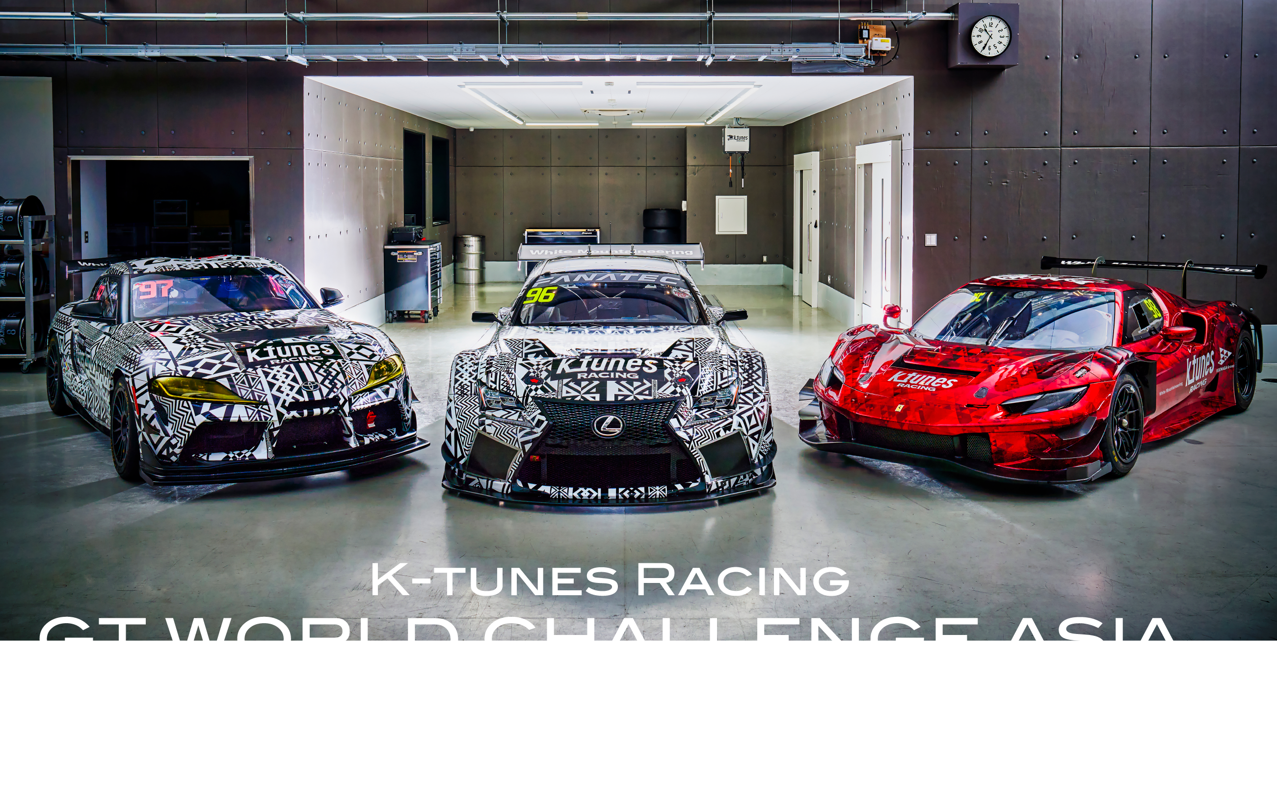 K-tunes Racing GT WORLD CHALLENGE ASIA by YOSUKE AIZAWA WHITE MOUNTAINEERING DESIGNER